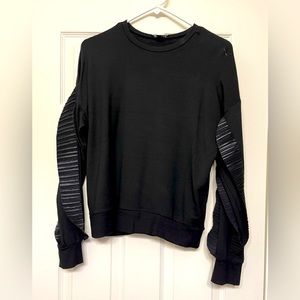 Express, small, black sweater